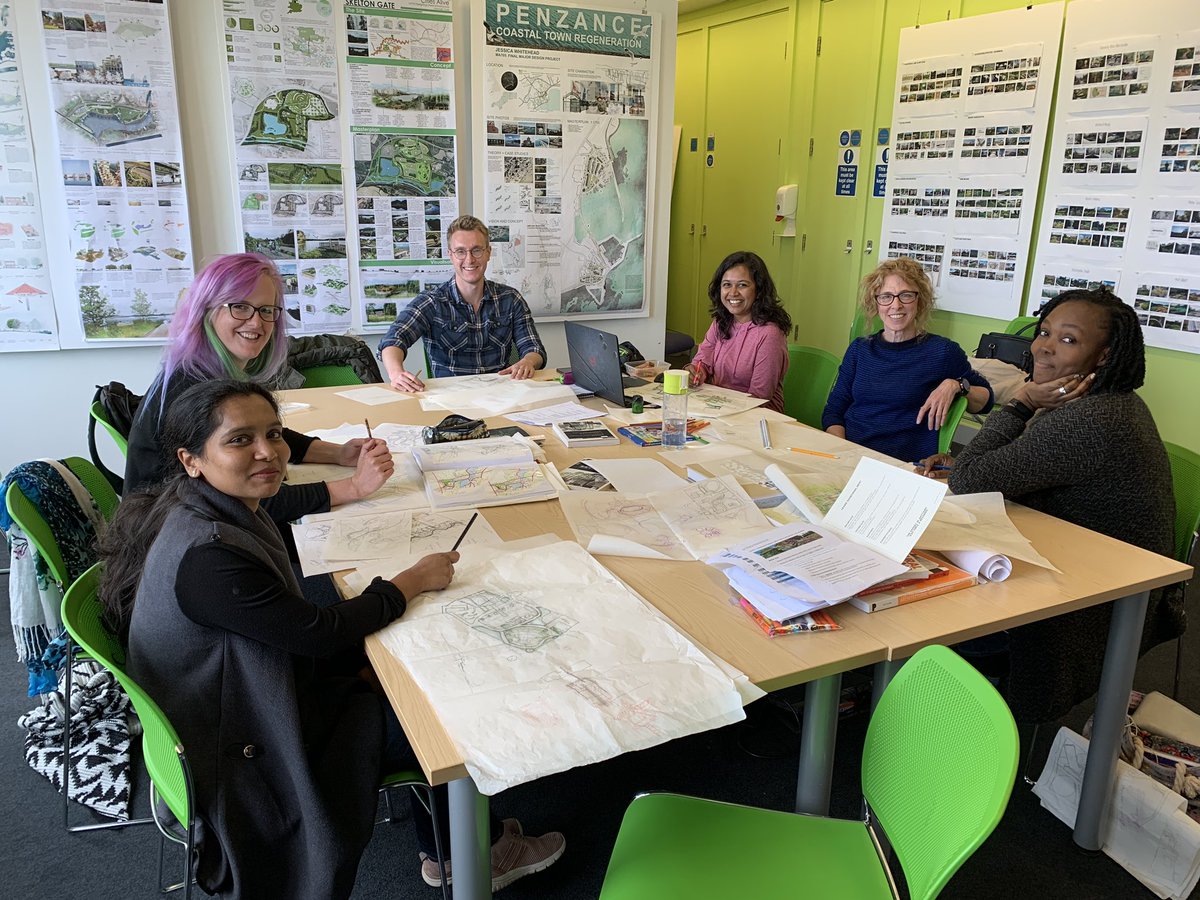 JaneEFindlay's tweet photo. Having spent the day with the students at @LandscapeLBU @LeedsBeckMArch I’m so impressed with and pleased to see that the future of #landscape is in good hands. We had an excellent discussion around the future of the profession and education @talklandscape https://t.co/LOdeGO32ED
