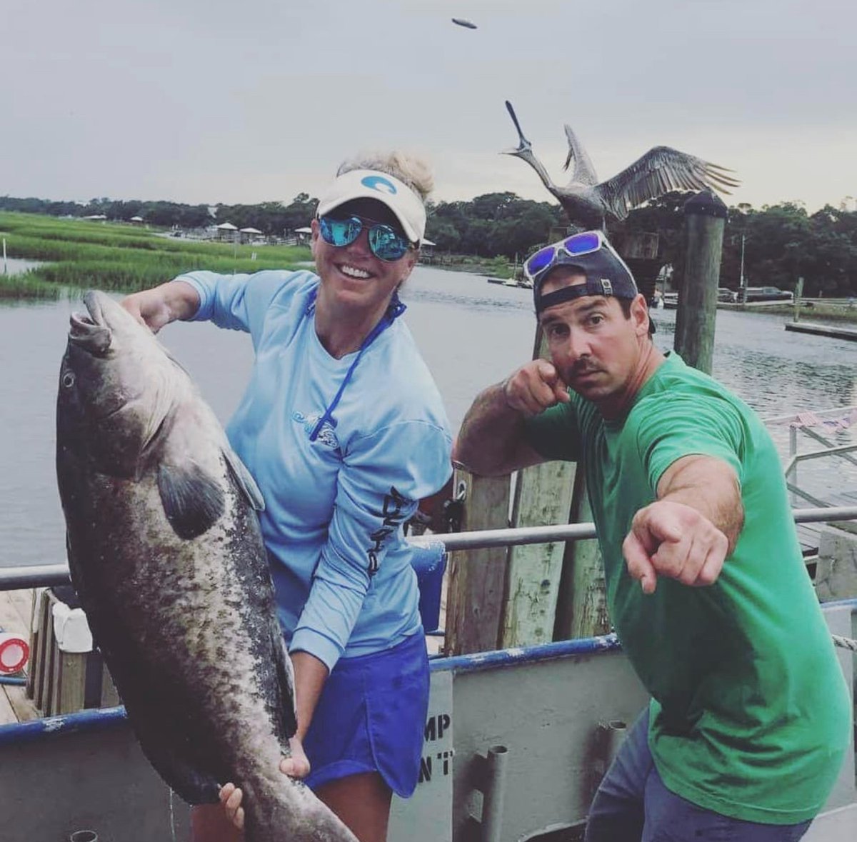 crazysisterSC's tweet photo. Whether you are looking for a full day fishing trip or half day the #NewInletPrincess has got you covered! Give us a call at (843) 651-3676 or check out our website for more information or to book! https://t.co/ozCduqoHwU
#CrazySisterMarina #MurrellsInlet #FishingCharter https://t.co/75hbOMsLKN