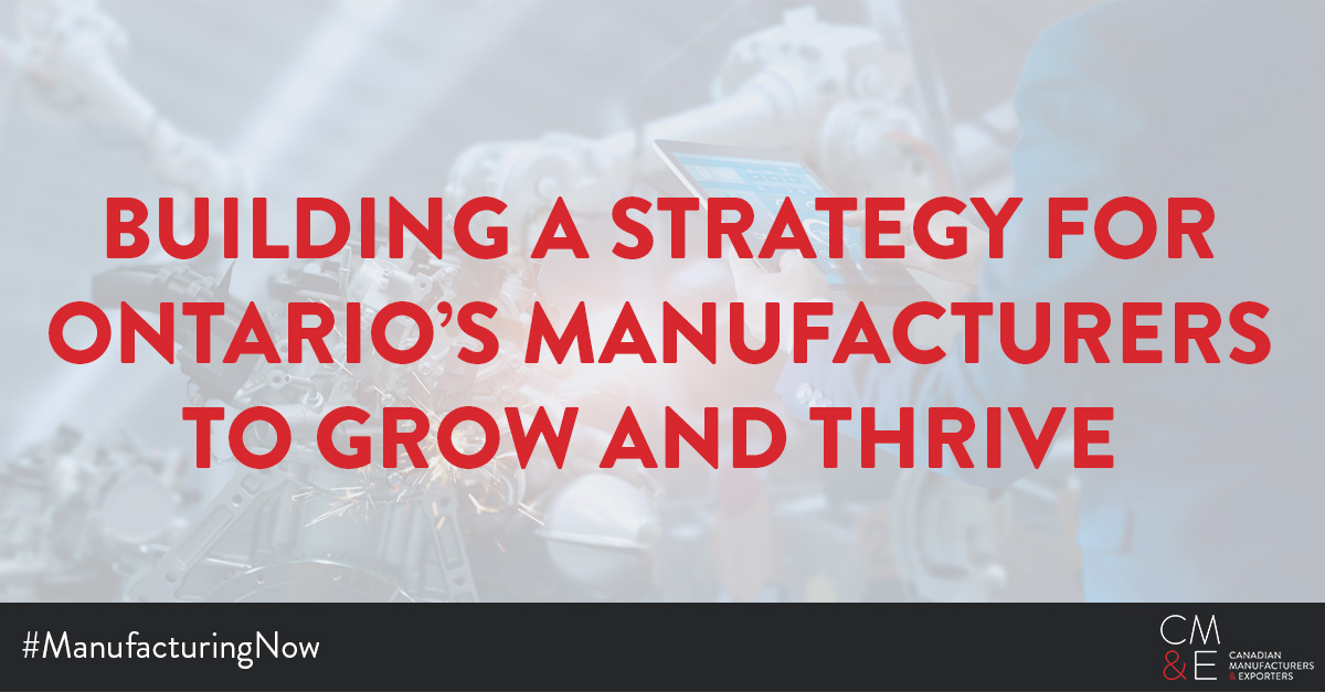 As Ontario seeks to turn the page on the COVID-19 pandemic, #manufacturers need predictability. They need to know that workers will fill shifts and vacancies. Ontario manufacturers need a strategy: bit.ly/3L550i5 #ManufacturingNow