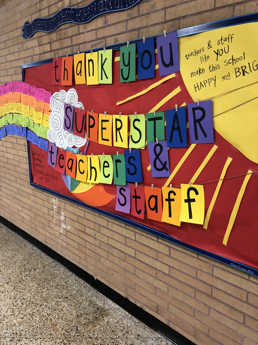 Teacher Appreciation for our Superstar Teachers!