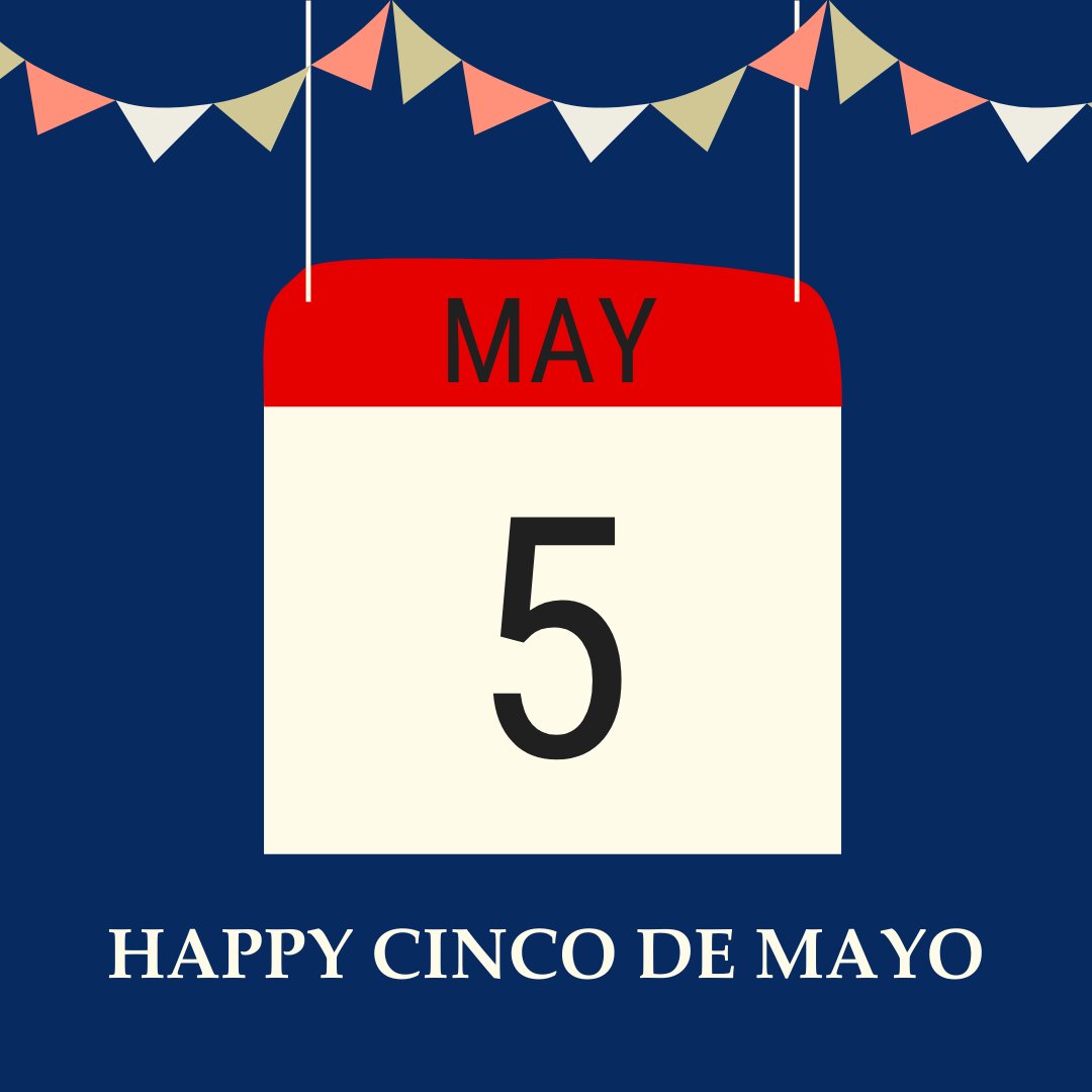 Happy Cinco de Mayo! Remember, today is NOT Mexican Independence Day (that's September 16). Cinco de Mayo is a yearly celebration of the Mexican victory over French forces at the Battle of Puebla, on May 5, 1862.