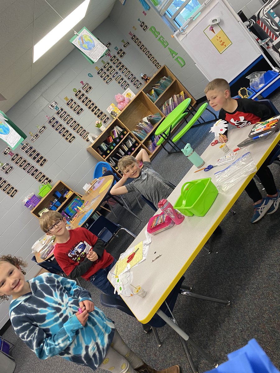 EmilyList7's tweet photo. Mystery Science fun! We had fun creating an umbrella that wouldn’t fall over in a wind storm. @USD449 https://t.co/Nak7FW7QM3