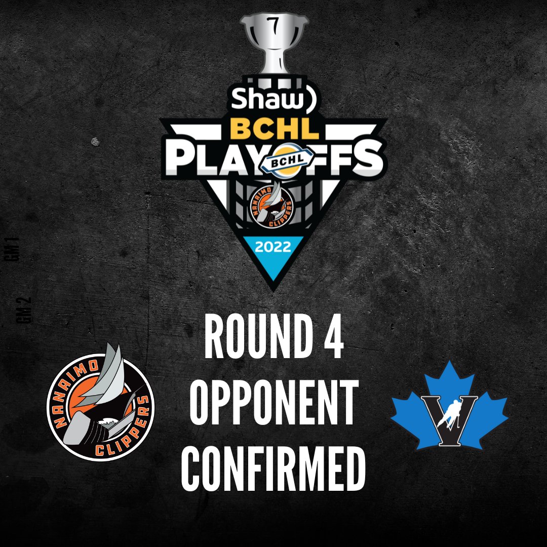 Nanaimo Clippers Round 4 Playoff Opponent Confirmed!

The Nanaimo Clippers will be facing off against <a href="/PentictonVees/">Penticton Vees</a> for Round 4 of the Shaw BCHL Playoff Finals for the Fred Page Cup. Stay tuned for more scheduling information.

#BCHL #BCHLPlayoffs