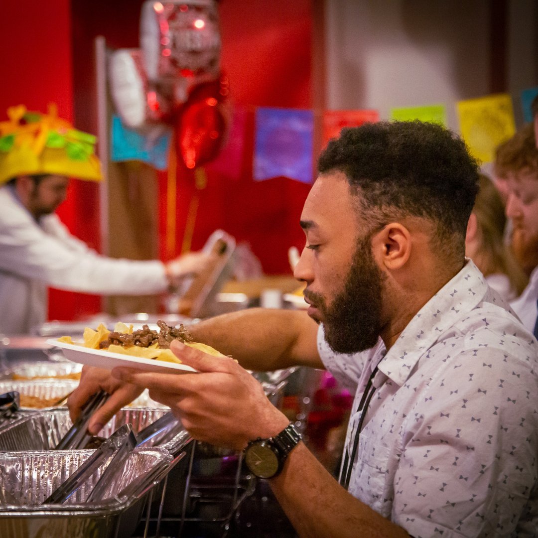 SapperUSA's tweet photo. 🌮 Nacho average Thursday! 🌮 Sapper celebrated Cinco de Mayo today with a nacho bar and all of the toppings to go with it! https://t.co/t08S99oYw8