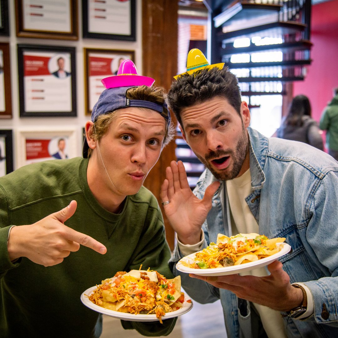 🌮 Nacho average Thursday! 🌮 Sapper celebrated Cinco de Mayo today with a nacho bar and all of the toppings to go with it!