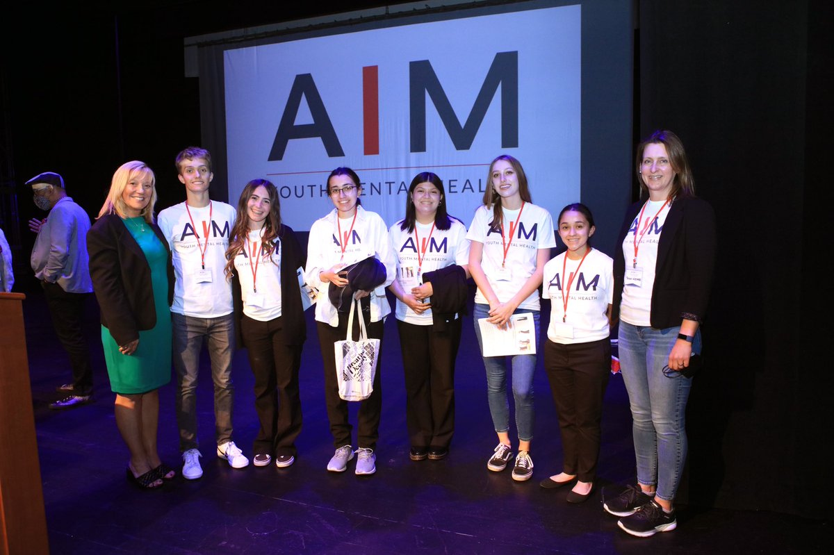 AIMMentalHealth's tweet photo. The 2022 AIM Scientific Symposium  was a day filled with incredible knowledge, passion, &amp; hope for the future of youth mental health. A huge thank you to the presenters, volunteers, and community of people who showed up to support. We couldn’t have done it without you! ❤️ https://t.co/SJei3a12ww