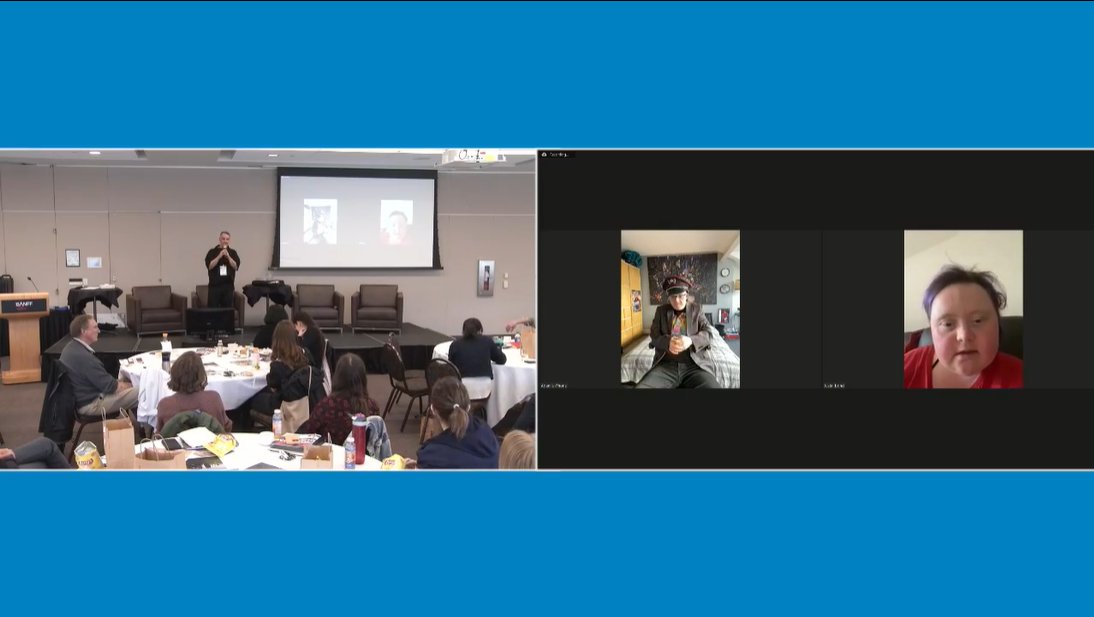 Incredible closing Keynote presentation from @daniel_vais, featuring special appearance by Justin Bond and Lady Mercury from <a href="/DragSyndrome/">DragSyndrome</a> 😍

#Beginning2022 <a href="/AccessArtsCA/">National accessArts Centre</a> <a href="/Radical__Beauty/">RadicalBeautyProject</a> <a href="/culturedevice/">Culture Device</a> #disabilityarts 

Watch here: facebook.com/AccessArtsCA/v…