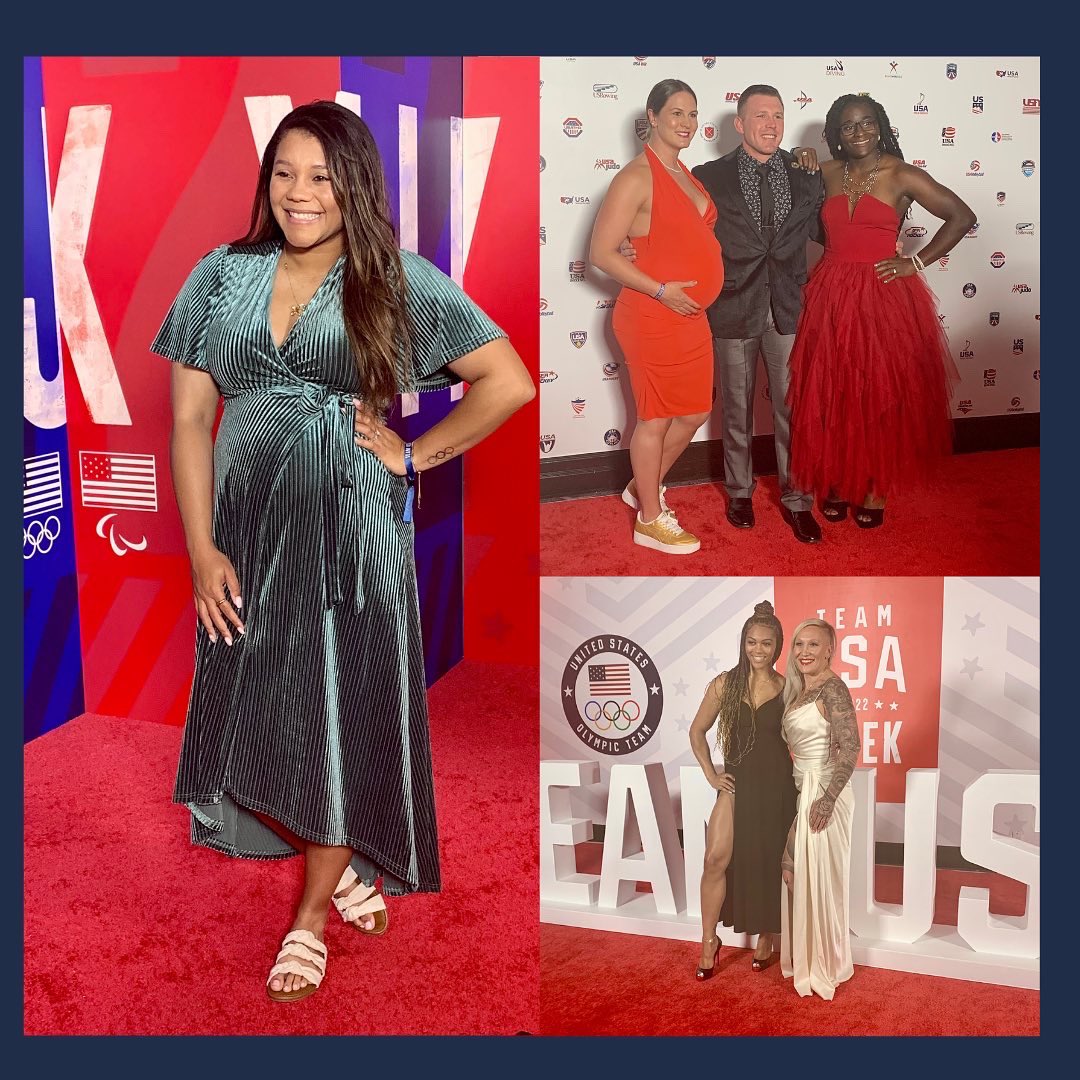 TeamUSA_AC's tweet photo. 🚨STILL NOT OVER HOW GOOD TEAM USA LOOKED ON THE RED CARPET🚨#TeamUSAweek #TeamUSAFits 🇺🇸🇺🇸🇺🇸 @tcski2014 @BobsledKaillie @AdelineGray @KyraCondie https://t.co/ylD2wMfnNi