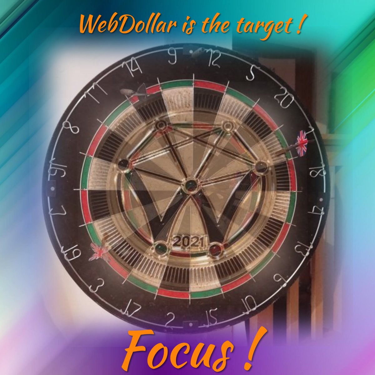 nummagico's tweet photo. #WebDollar is the target. Don't hesitate, WebDollar 2.0: the best project with a view to the future.
$Webd is now undervalued,  Time for #buy, #hodl &amp; #BeHappy
Don't loose this chance 🚀🌛
@rocketbotpro airdrop 3693693693 WHEX 252
@cctip_com airdrop  96300 BabyDoge 369 #WebDollar https://t.co/prf9wfWvWO