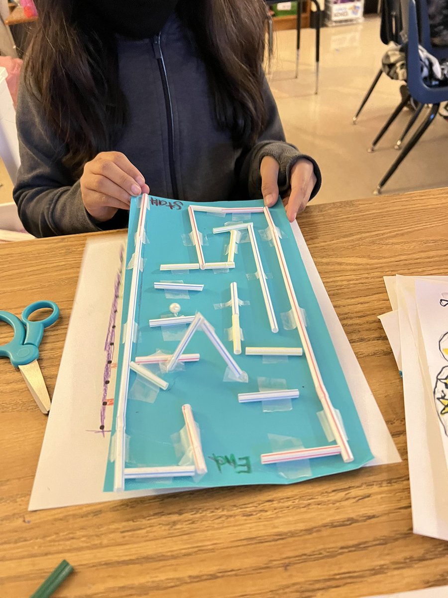msluz2nd's tweet photo. We had an absolute blast during our Pac-Man themed STEM Day! Students were challenged to solve mazes, design and build their own, and even guide a robot through a maze! Thank you to @KhaiaTeaches for planning another amazing and engaging STEM Day! @BirneyBobcats https://t.co/BM24v5jmLK