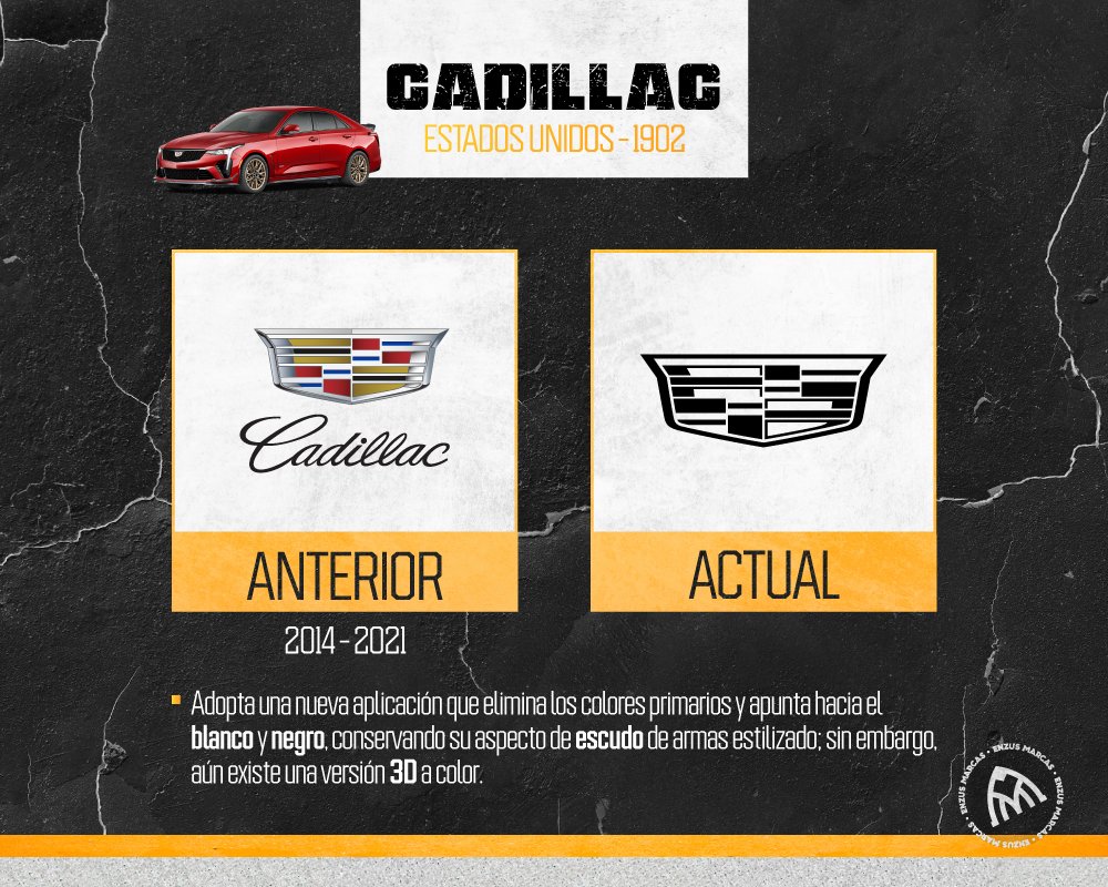 Enzus_Marcas's tweet photo. 🏁
.
- REBRANDING: MARCAS DE AUTOMÓVILES - 

El rebranding es una estrategia de marketing que consiste en cambiar, renovar o actualizar la imagen: logo, colores, nombre, etc., de una empresa o producto con la intención de hacerlo más armónico y atractivo para los consumidores. https://t.co/N9X6NrQZsP