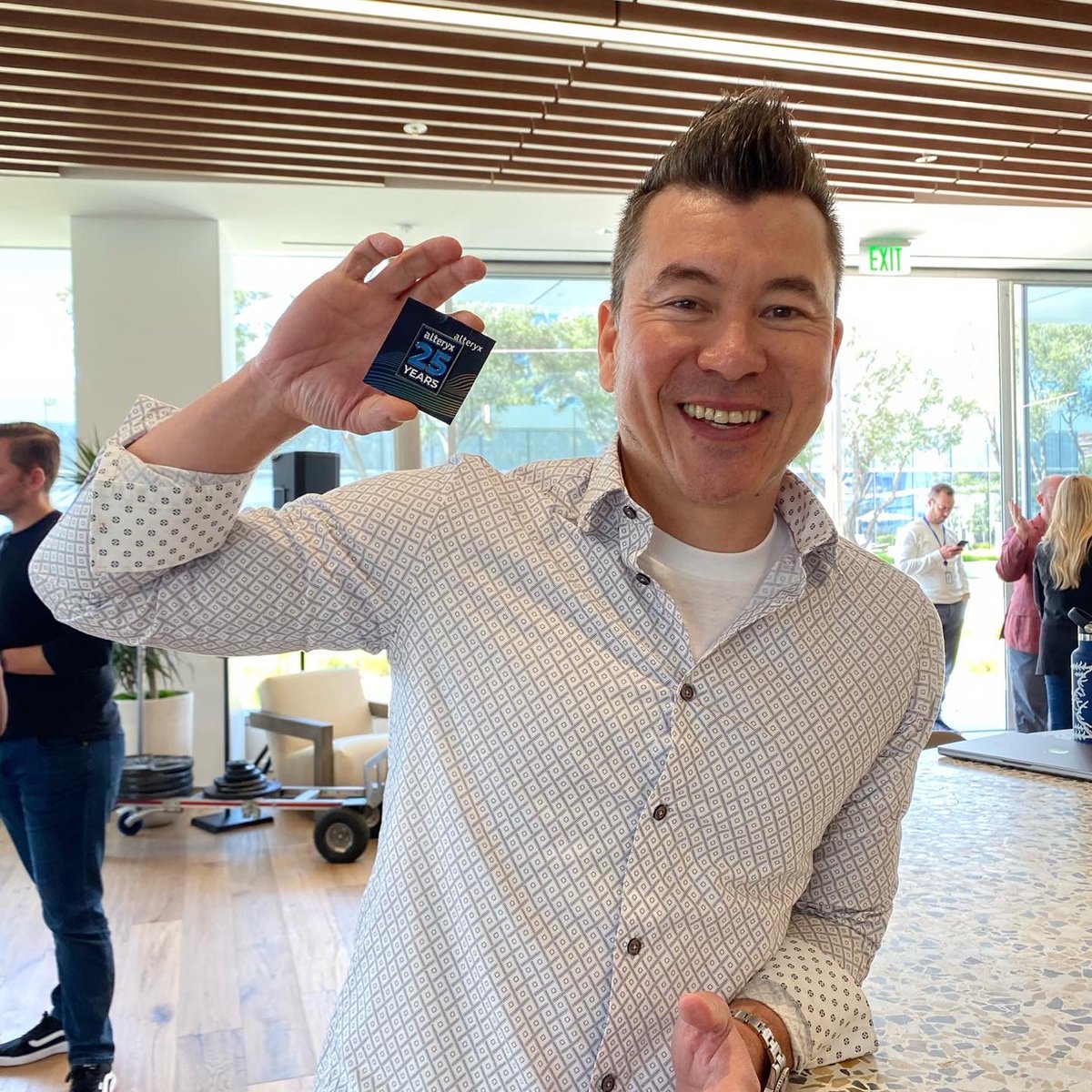 After our Global All Hands meeting, <a href="/lucasmoody/">Lucas Moody</a> and our Irvine office celebrated Alteryx’s 25th anniversary with some sweet treats!🧁🧁 #PeopleOfAlteryx #WorkLife #TechJobs