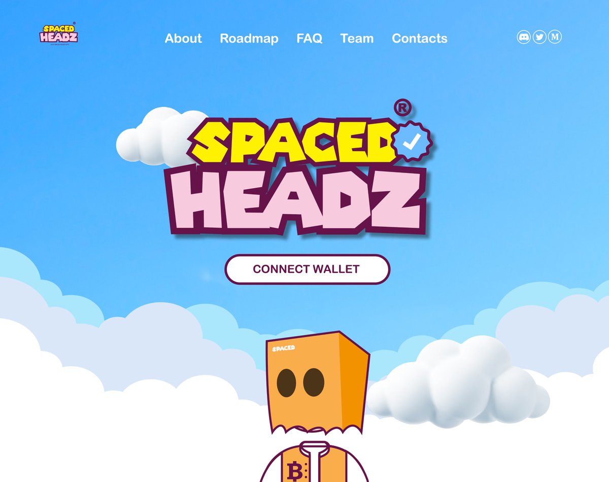 SpacedHeadzNFTS's tweet photo. ☁️Spacesite Loading...👀 https://t.co/s1uBfwCvVc