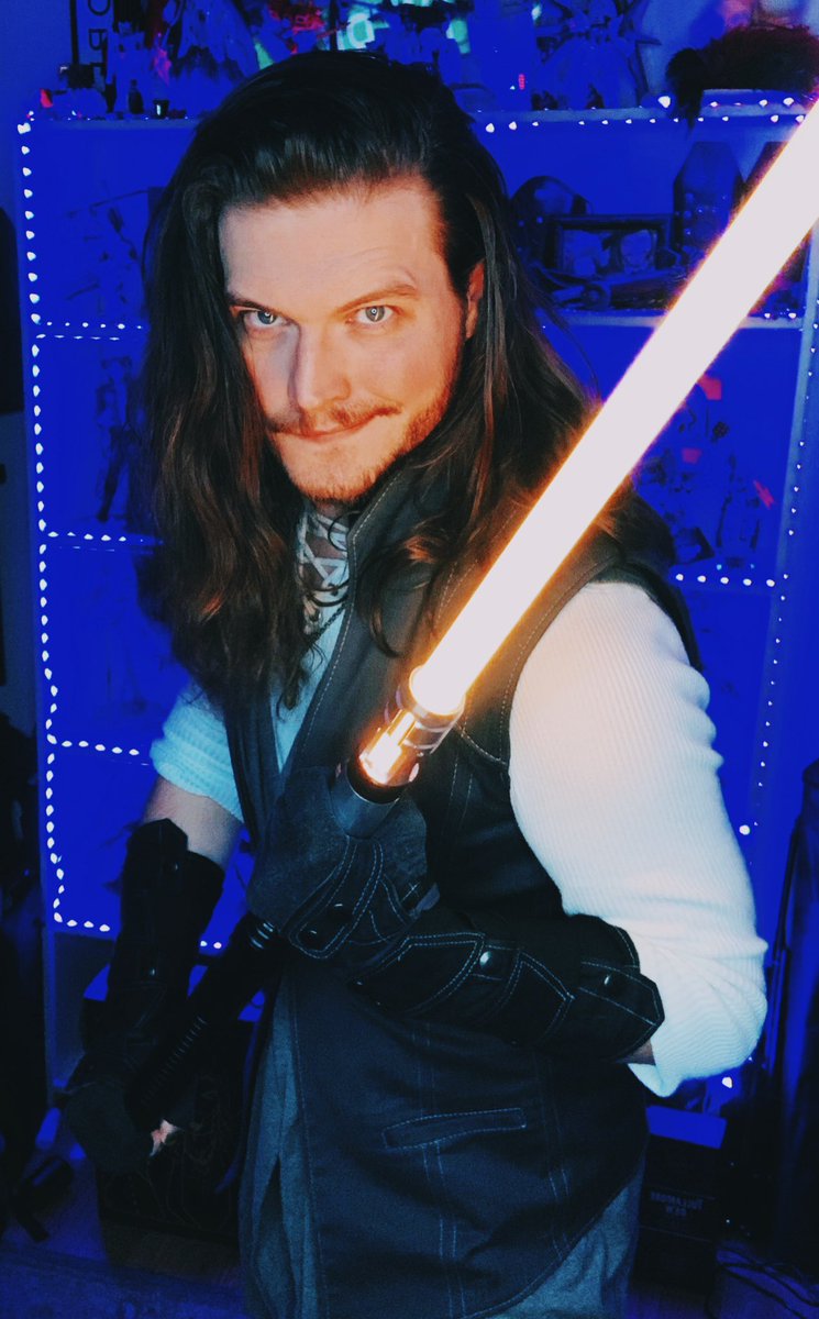 thatgreygentlem's tweet photo. It ‘May’ be #Revengeofthe5th , but a follower of The Force never falters 😉 #iamonewiththeforce #jedi #sith #starwars #lightsaber #RevengeOfTheFifth https://t.co/LzSE11dvUy