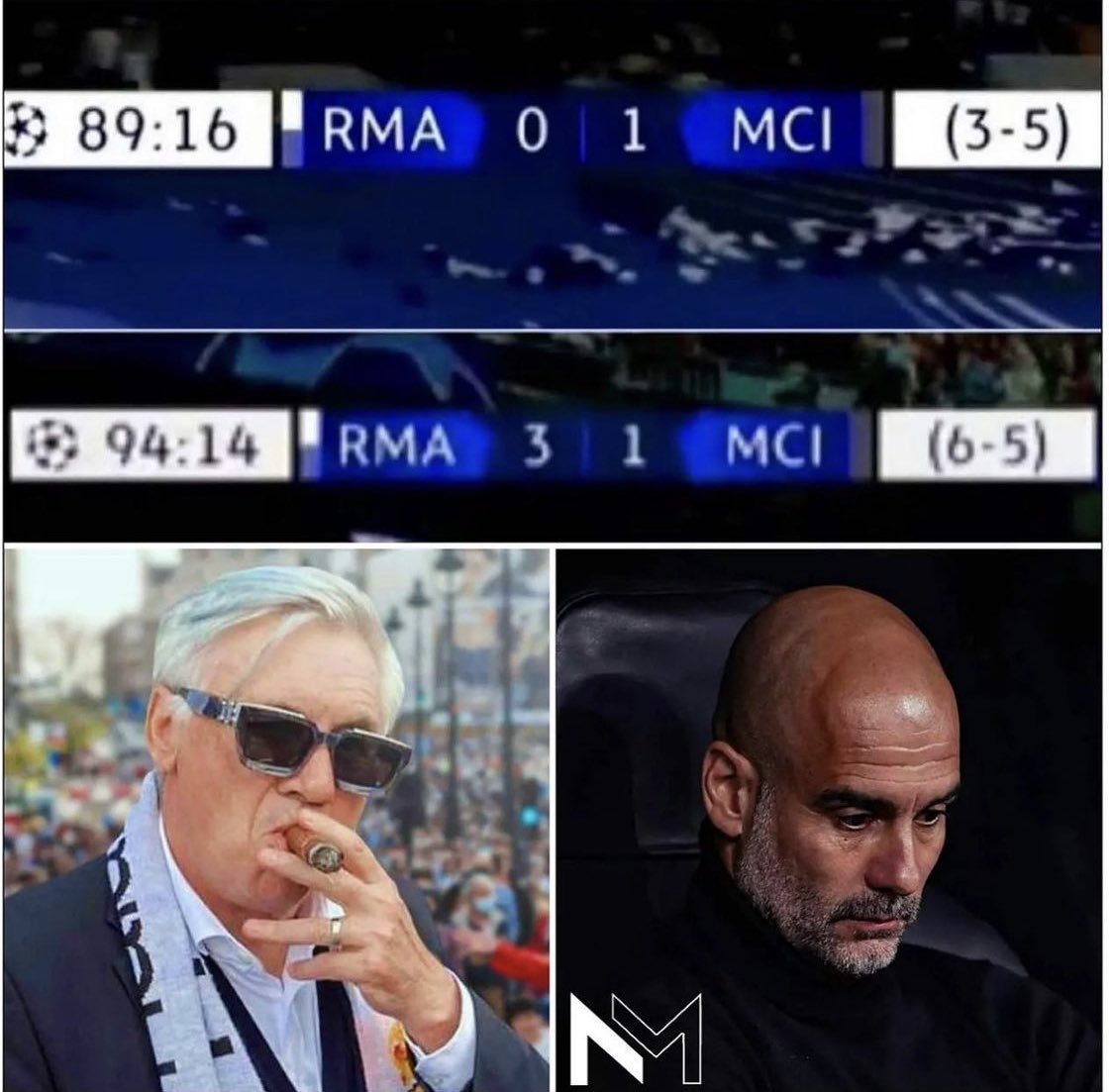 AzTalks's tweet photo. #RealMadridManchesterCity #DonCarlo https://t.co/bZ0k0iWWZe