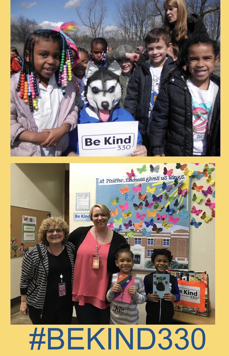 Pfeiffer_APS's tweet photo. Students from Rimer CLC created Kindness Cards as a #BeKind330 project for students at Pfeiffer! Thanks for thinking of us, Rimer friends!! @akronschools @bekindland https://t.co/EV99CuuIjh