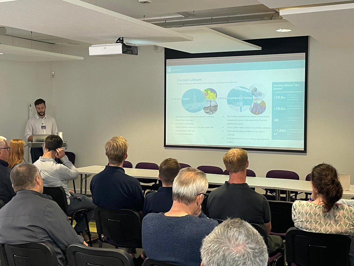 Had a great time at the <a href="/DDC_Project/">Deep Digital Cornwall</a> Hub launch today, talking about <a href="/CornishLithium/">Cornish Lithium</a>’s involvement in this innovative project!