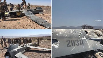 Military_Mediaa's tweet photo. #حرض : اسقاط طائرة تجسسية نوع CH4 تابعة لتحالف العدوان بصاروخ أرض جو محلي الصنع فجر امس.
طيران العدوان يشن غارة علي مديرية حرض غير مباليا بالهدنة الانسانية الدولية.
وبهذه الطريقة يثبت للعالم ان الهدنة فرضت ليلتزم بها الطرف الاخر، اما عليهم لايحق لهم الالتزام باي هدنة.
#هدنة_كذابة https://t.co/S1bo8aGB0s