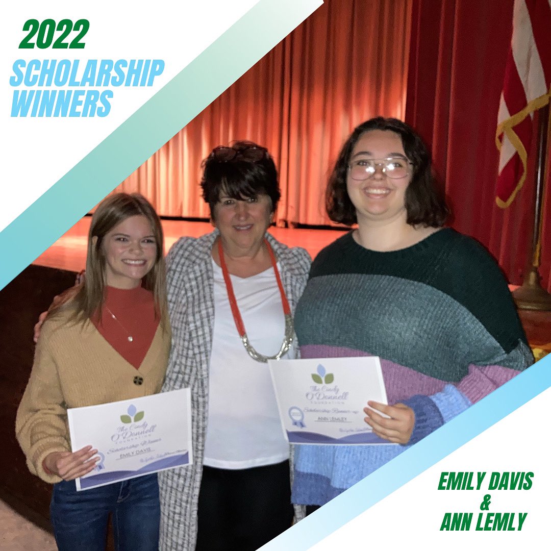 TheCindyOFdtn's tweet photo. 🎓2022 Scholarship Winner🎓
•
We are so thankful to bless two Shadyside High School students with $6,000 in scholarships. 
•
Emily Davis will be majoring in Neuroscience at Marietta College
•
Ann Lemley will be majoring in Psychology at West Liberty University. 
•
• https://t.co/4zP3cEoEBg