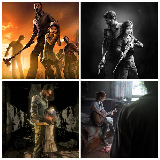 DomTheBomb's tweet photo. The apocalypse begins which duo do you pick? 

Lee and Clementine or Joel and Ellie https://t.co/jrhUfxirhy