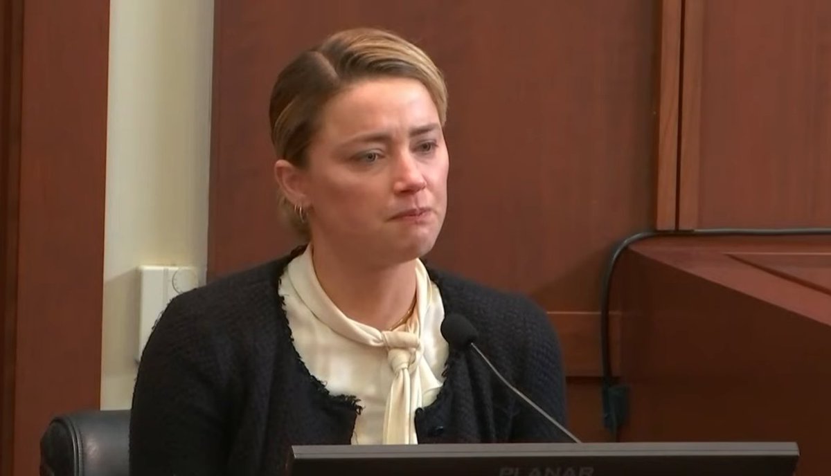 I am so sorry to all the victims out there being re-traumatized and USED by this AWFUL performance by LIAR Amber Heard today. I would like to open an invite to a few brave survivors to publicly react to this testimony. #JusticeForJohnnyDepp #DeppVsHeard  Please drop me a DM