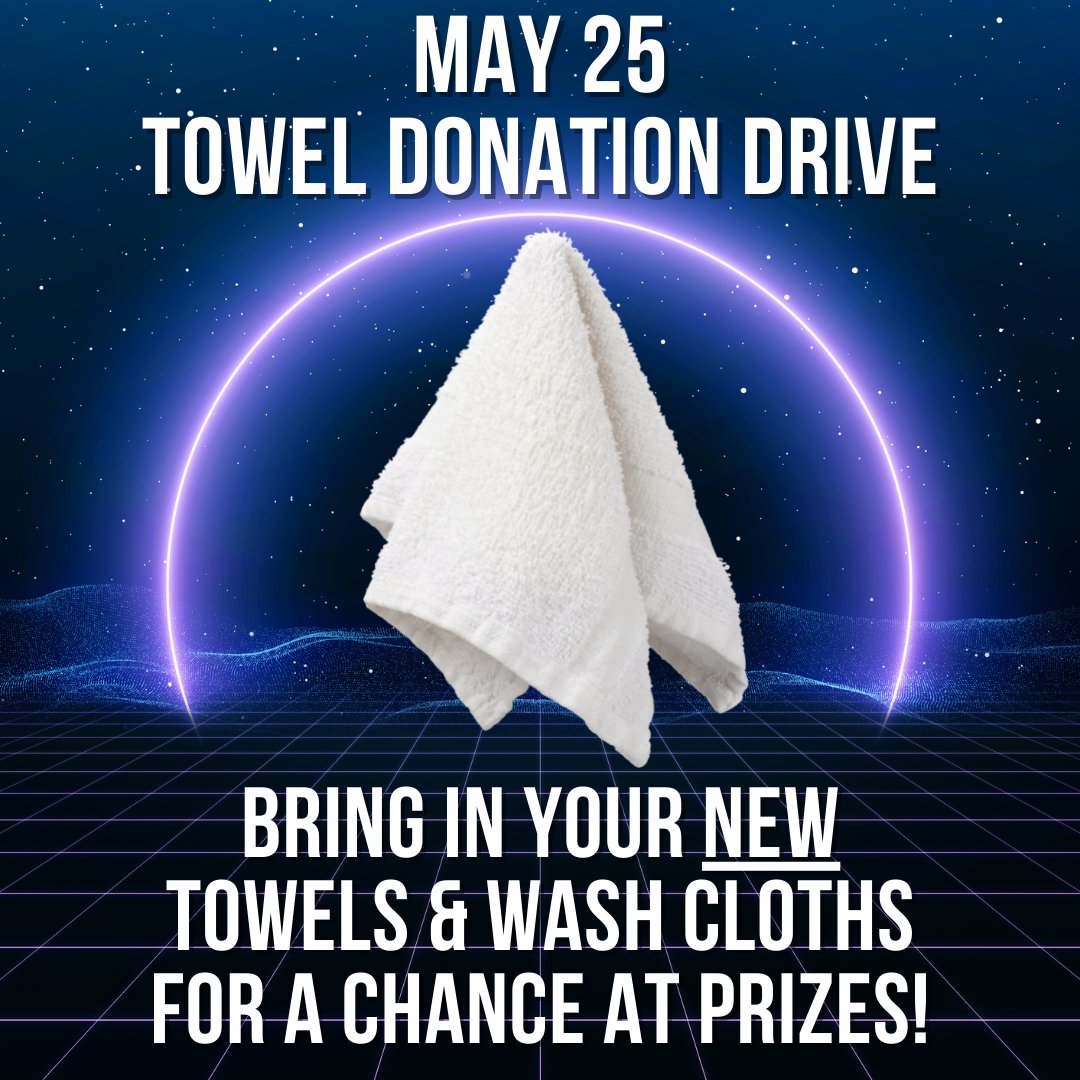 wilkes_library's tweet photo. If you'd like to take the opportunity to help your fellows, consider donating a freshly squeezed towel to our Towel Drive!
Donations will benefit Catherine H. Barber Memorial Shelter & Humane Society of Wilkes.
#towelday #hoopyfrood #42istheanswer #hitchhikersguidetothegalaxy https://t.co/lxvSJbkVhY