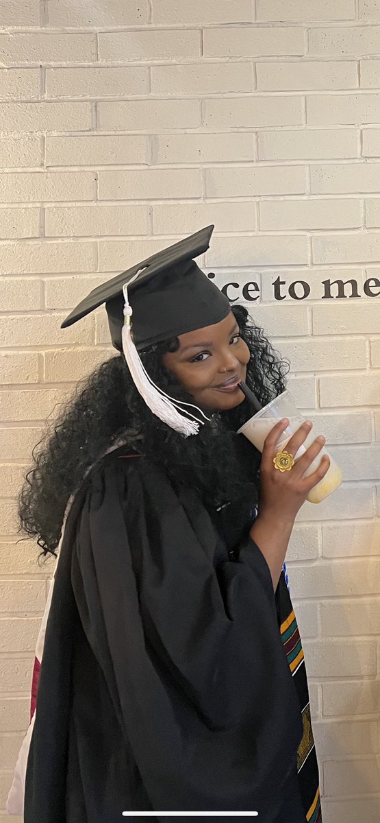 anilasalina's tweet photo. i tried custard in my boba for the first time and am also getting my masters. pls enjoy ♥️ https://t.co/ayX5kOW05i