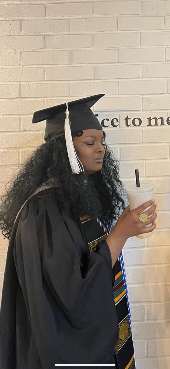 anilasalina's tweet photo. i tried custard in my boba for the first time and am also getting my masters. pls enjoy ♥️ https://t.co/ayX5kOW05i
