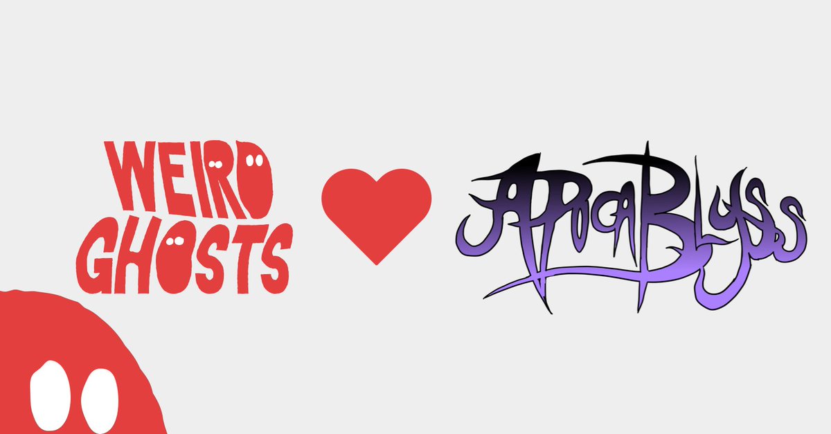 Delighted to announce our newest signed studio, <a href="/apocablyss/">AρσƈαႦʅყʂʂ Sƚυԃισʂ</a>! Studio co-founders <a href="/palomadawkins/">Palgal 🦋</a> and <a href="/hologramrainbow/">Ashley Obscura</a> are Canadian/Mexican artists who create immersive psychedelic worlds that connect us deeply to ourselves and nature. apocablyss.com