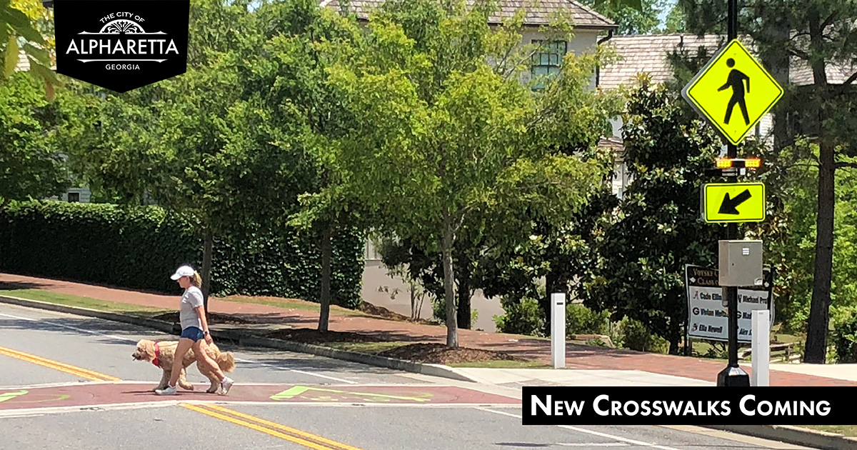 The Alpharetta City Council approved a $602,200 contract for construction of three mid-block crosswalks in various areas of the city.  bit.ly/38UHAxE