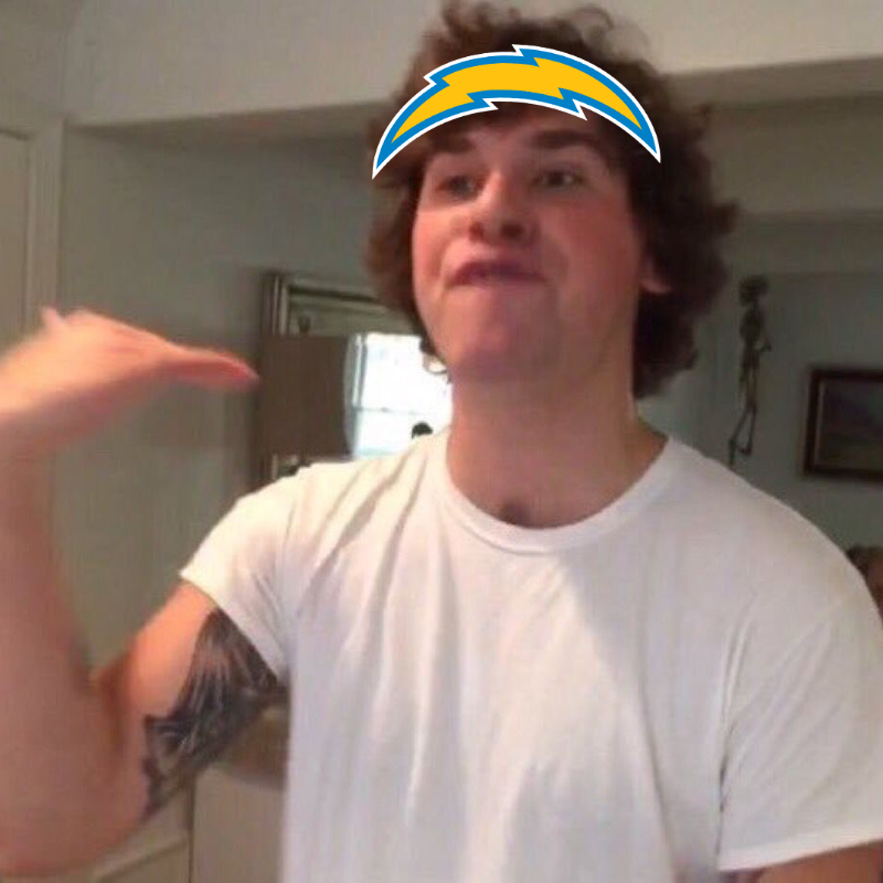 chargers's tweet photo. WHAT THE frick IS UP KYLE