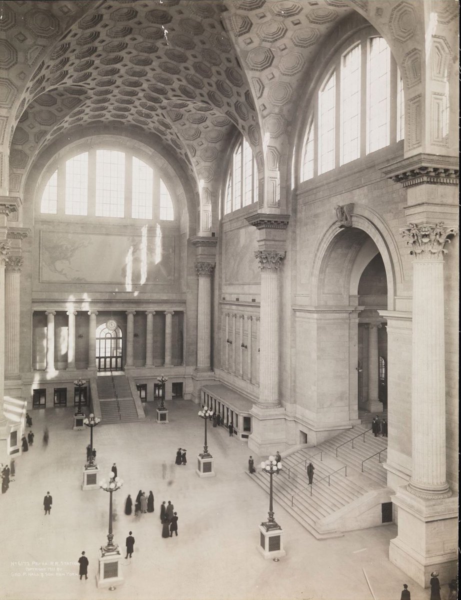 Penn Station. Is there a bigger architectural crime ever?  Not often a country has destroyed its best building willingly.