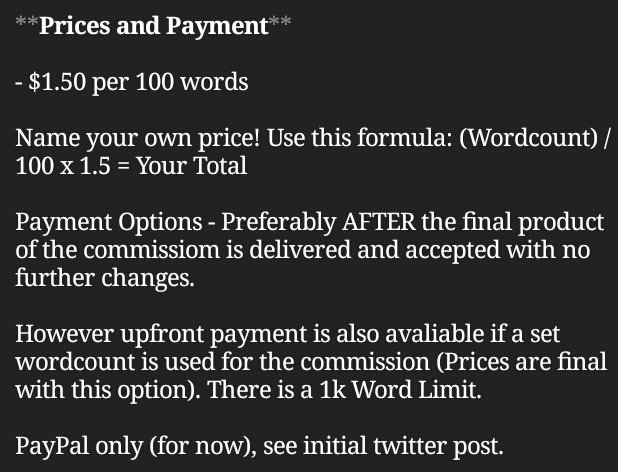 Shut-in Writer - Comms Open (09/12) tweet media