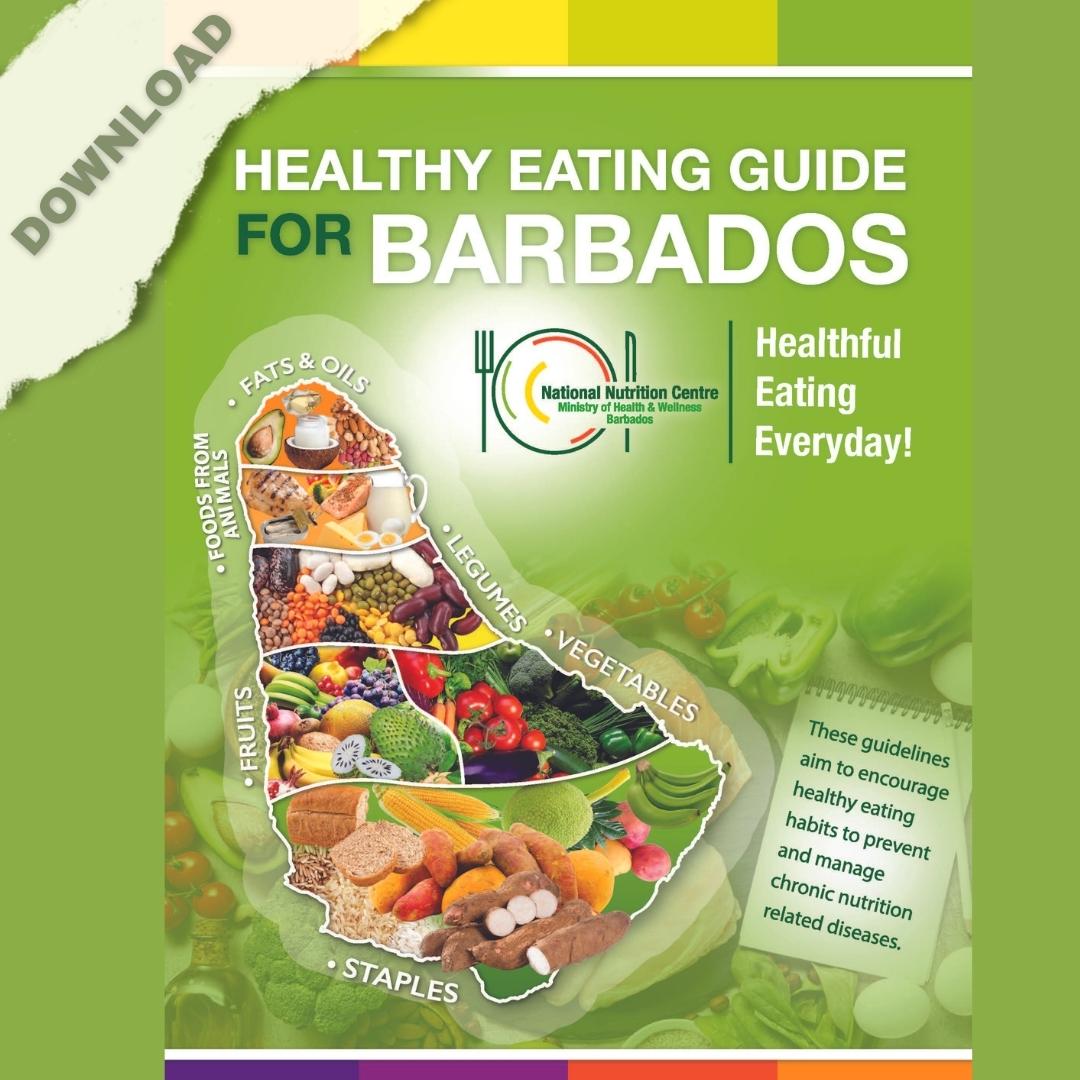 gisbarbados's tweet photo. May is Nutrition Month.  Click https://t.co/QC70yTCdCB to download your copy of the Healthy Eating Guide For Barbados. #gisbarbados #healthyeatingguideforbarbados #healthyeatingguide https://t.co/KZNNtCda7V