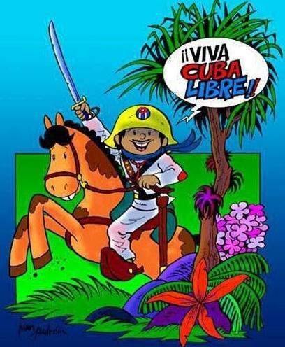@CeciCS14 @LizyAcosta4 @YasmaniPG @RobertoQbaDC @mesa_tabares @Rogeliorodri89 @Alenamf19 @alinaacosta16 @Gloria_cuba75 @PepeAnt40087655 @go91fenix Respondiendo al #SayoDeCeci les recuerdo la seña de los mambises en la manigua, que ha trascendido la historia de la Patria: 'Viva #Cuba Libre' #QbaD♥️ #diamundialdelacontrasena
