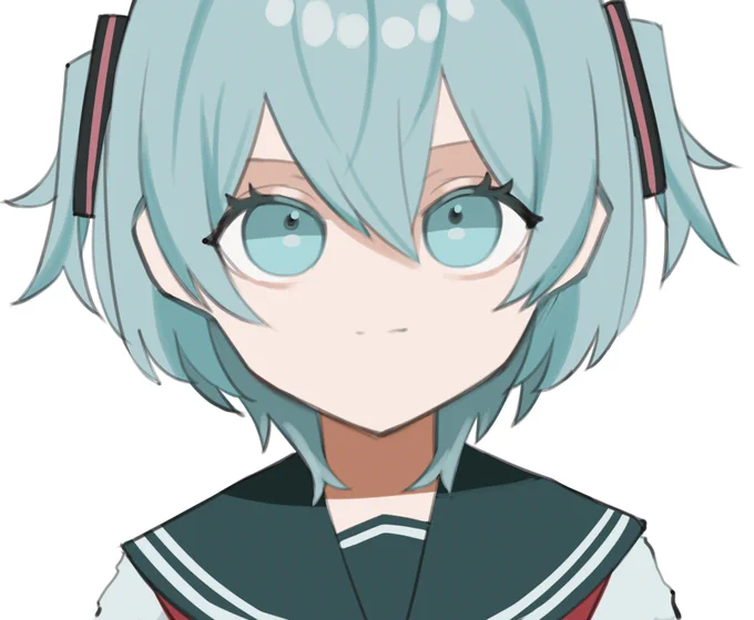 ウルフミクらくがき 
