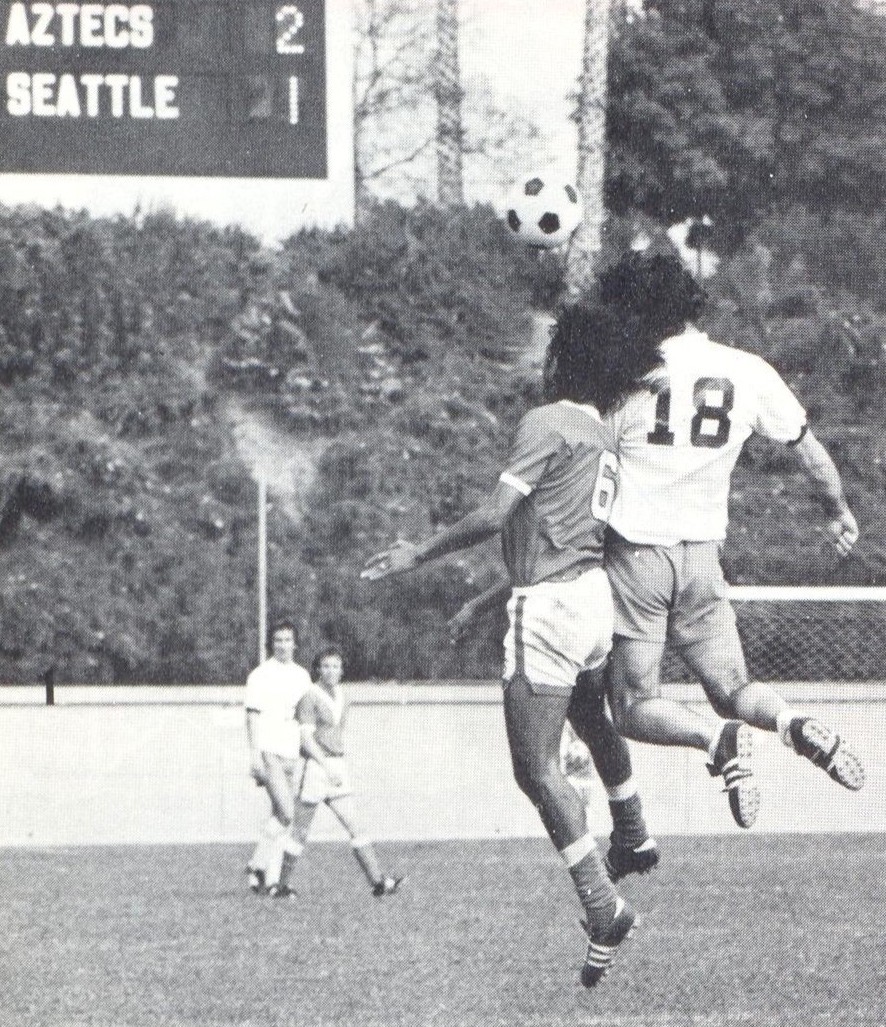 frankmSounders's tweet photo. #OTD 1974 โ Five months after being granted NASL franchise Sounders make their official debut, facing Los Angeles Aztecs at East L.A. College. John Rowlands (18) scores Seattle's historic 1st goal, briefly tying it at 1-1. Aztecs prevail, 2-1. #Charteredin73 #Bornin74 https://t.co/UDE3mGg48S
