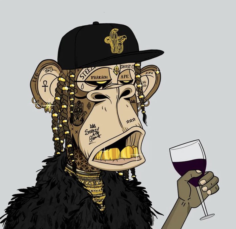 CryptoMafia420's tweet photo. Free NFT giveaway 🍷

Drop your $ETH address 🍾

Follow with 🔔 Like &amp; RT to win 🎁 https://t.co/A4DLBtMVsI
