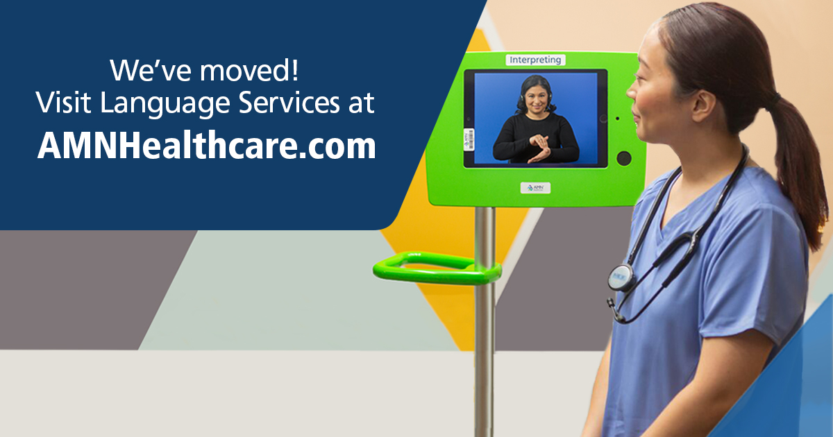 AMN Healthcare Language Services tweet media