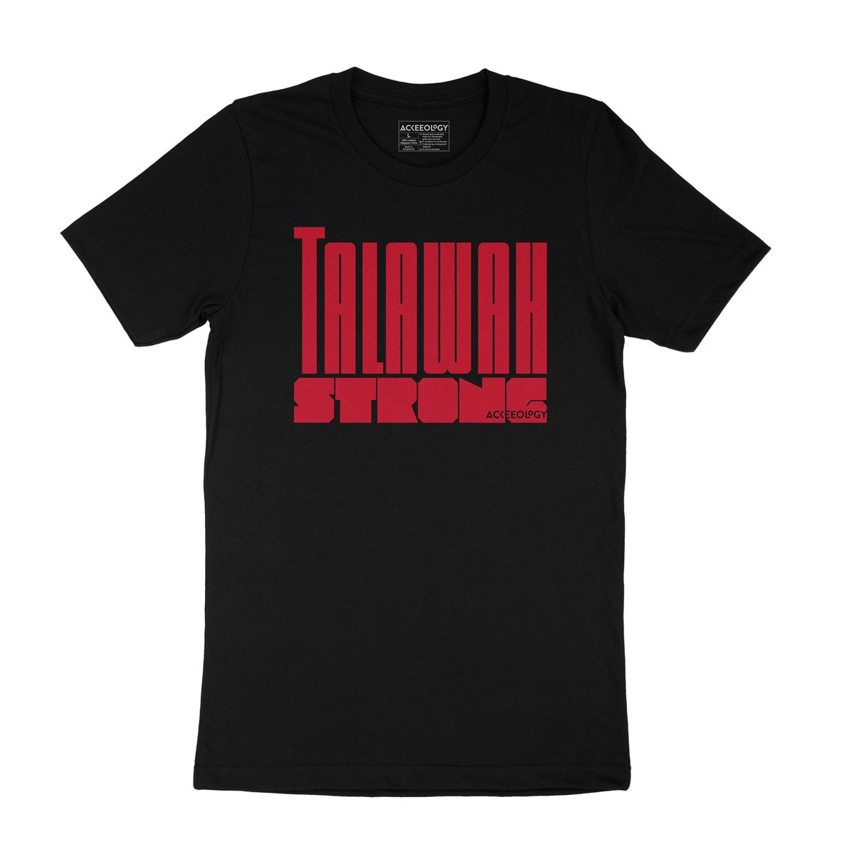 Ackeeology's tweet photo. Talawah Strong: “Wi likkle but wi tallawah" means We are powerful, amazing, capable of accomplishing anything… we are Talawah Strong.
Available in black.
#Ackeeology #Talawah #Tallawah #TalawahStrong #CultureDrops #Jamaica #westindian #Patois https://t.co/lKHuKbqAKA