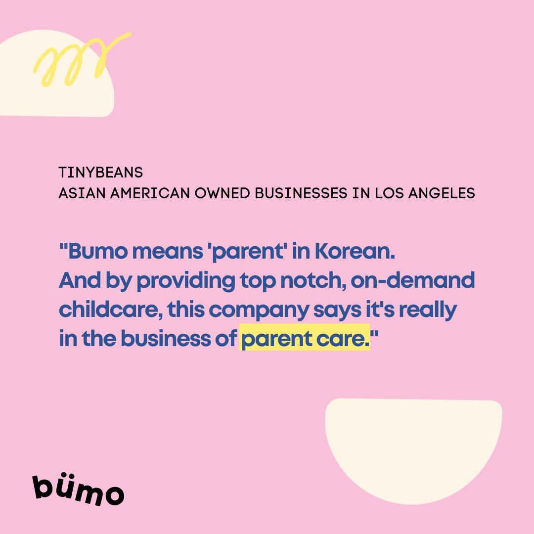 bumoparent's tweet image. We're on a list of fun and easy ways to support your local AAPI community! Thank you @tinybeanskids for featuring us in your list of Asian American Owned Businesses in Los Angeles 💛  What a great way to celebrate AAPI Heritage Month!

Read the article at the link in our bio! ✨