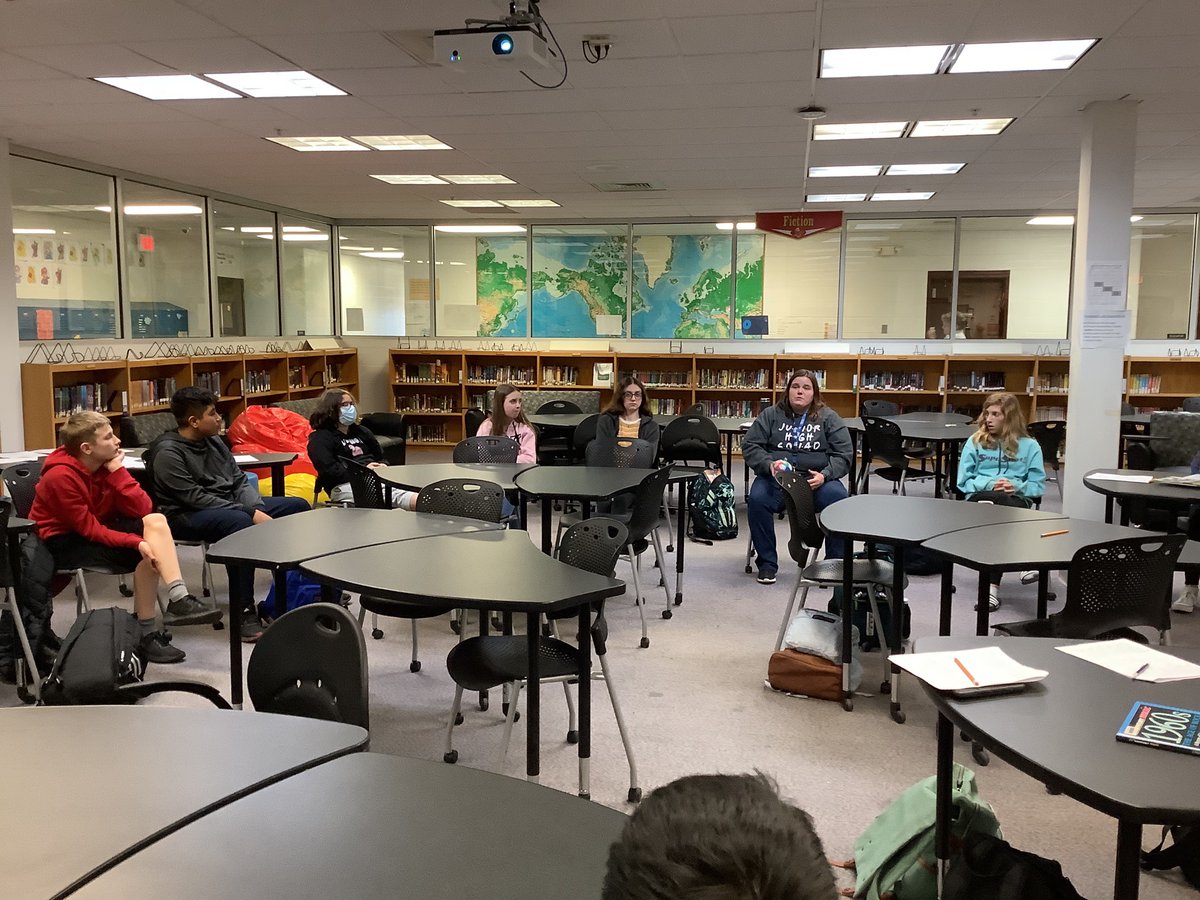 Mrs_LOLdaker's tweet photo. Circling up with @JerlingSSW about the power of words. Sticks and stones may break bones but words can hurt your psyche. #circle #feelings #power #kindness #KindnessMatters #bethechange @OSD135 @ProrokLeads @MrsHalperEDU @135Learning https://t.co/x36Tf5eTLW