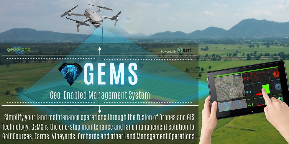 EsriStartups's tweet photo. Land management simplified through #drones + GIS with @geodronz GEMS,  geo-enabled approach to simplify your #propertymaintenance activity by combing current imagery, maps, field software &amp; a dashboard all in one easy to use web-based package, https://t.co/Cd38X9b1Yn #golfcourse https://t.co/oEUJhsyBzL