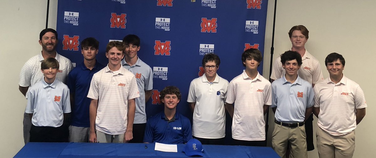 MCJagsGolf's tweet image. Congratulations to @davismercerrr on signing with @colinathletics today!