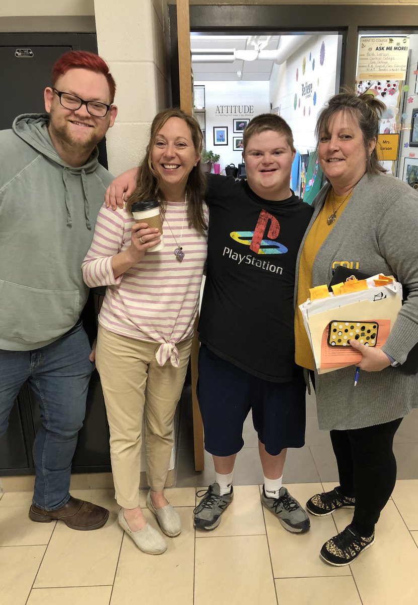 Thanks for participating in #TeacherAppreciationWeek, <a href="/plibolt23/">Parker Libolt</a>. Selfie with the teacher(s)! Thanks for all you do, Mr. Dougherty, Mrs. Larson, &amp; Mrs. Husmann! <a href="/rlibolt/">Robert S Libolt</a>