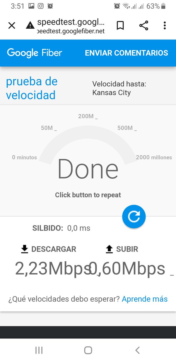 federmanferrer's tweet photo. @Intercable #intercable Puerto La cruz, urb. Pascal nos obligaron a migrar a fibra óptica pagando muchos $ con la promesa de 50 mbps de transmisión y esto es lo que nos mandan #pascal https://t.co/FfhCsZA239