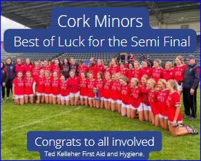 TedKelleher6's tweet photo. Cork Minors Best of luck for the Semi Final
#GAA #Sports #exercse #Macroom #Cork https://t.co/OwmIh0yUBZ