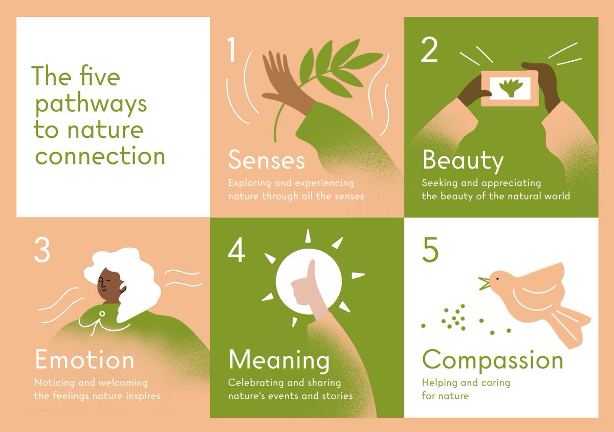 findingnature's tweet image. The Nature Connection Handbook - a new guide to applying the science of nature connectedness for both human &amp;amp; nature's wellbeing - with a dozen case studies showing how organisations big &amp;amp; small are bringing people closer to nature using five pathways:  bit.ly/NatureConnecti…