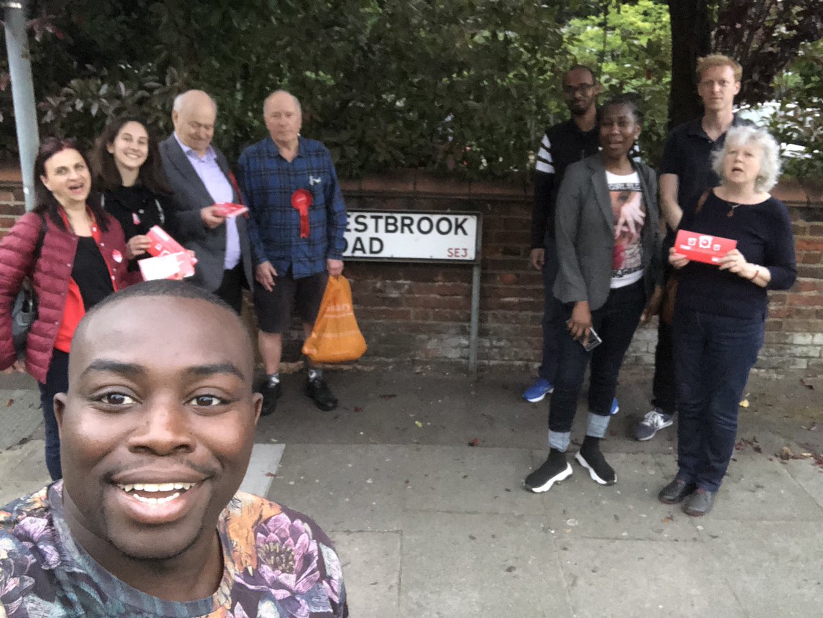 We’re going all the way in Blackheath Westcombe getting out our <a href="/UKLabour/">The Labour Party</a> votes for our excellent local election candidates @Leofletcher6, @CStMatthewDani1 &amp; <a href="/mlo_lo/">Cllr Mariam Lolavar</a>. 

The polling stations close at 10pm, so If you haven’t already head to the 🗳 &amp; vote 🌹#VoteLabour🌹.

<a href="/GWLabour/">G&W Labour</a>