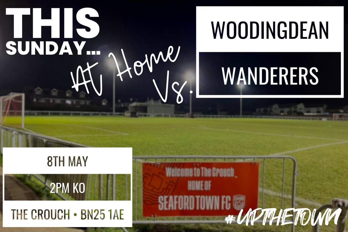 seafordwomenfc's tweet photo. For the very last time this season we can say… we’re at home this Sunday! 🔴⚪️ Head down to The Crouch to watch us in action and finish the season against @WWFCWomens ⚽️ 

#UPTHETOWN ⛵️ https://t.co/bUznW8PAaN